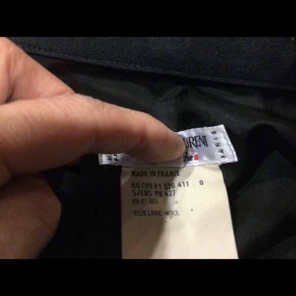 YVES SAINT LAURENT Wool Shirt - Picture 9 of 10